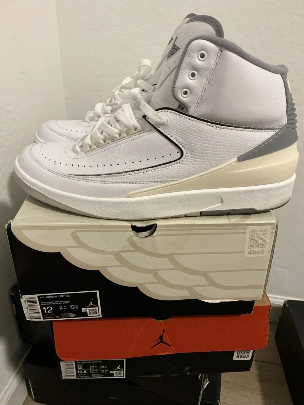 Air Jordan 2 White Cement